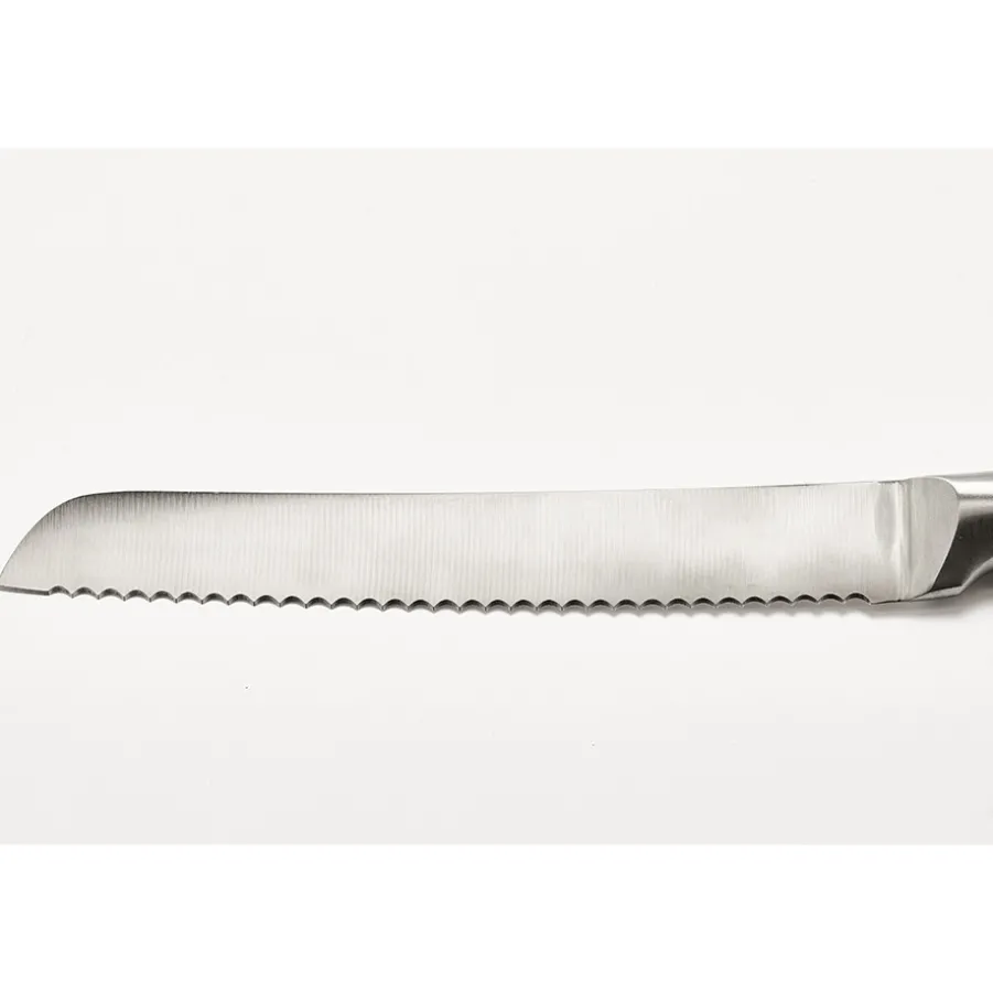 Hot Bloc 5 couteaux métallisés Couteaux À Pain|Blocs Couteaux De Cuisine