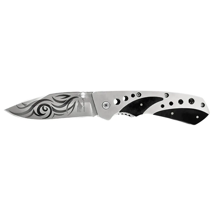 Clearance COUTEAU DE POCHE "TENNESSEE" MOTIF TRIBAL Couteaux De Poche