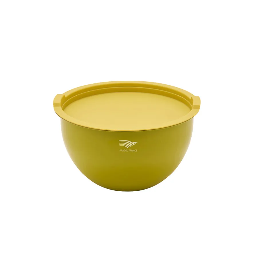 Cheap Lot de 3 saladiers inox multicolores avec couvercles Ustensiles De Préparation|Boite De Conservation Alimentaire